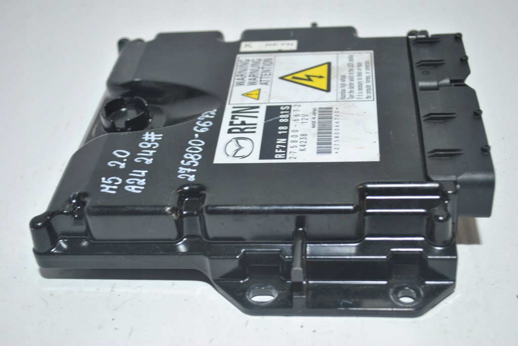 фото №7, Бортовой компьютер двигателя mazda 5 2.0 275800-6672 rf7n18881s