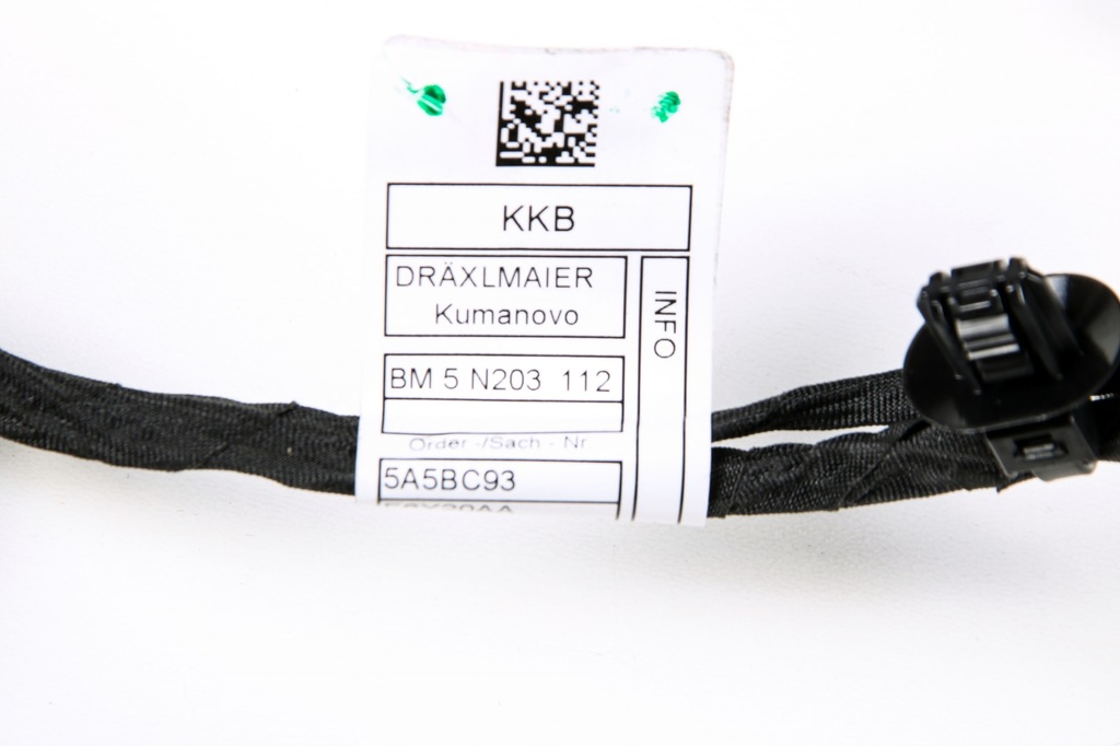 фото №11, Bmw 7 g70 жгут электропроводка бампера перед 5a5bc93