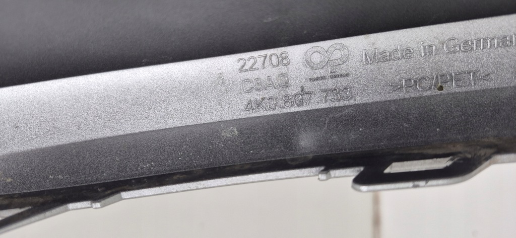 фото №10, Audi a6 c8 4k0 allroad спойлер бампера перед