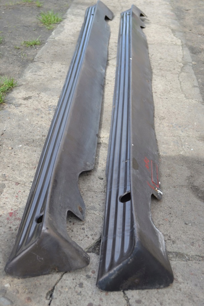 Mercedes w126 se накладка бампера kamei + пороги Доставка