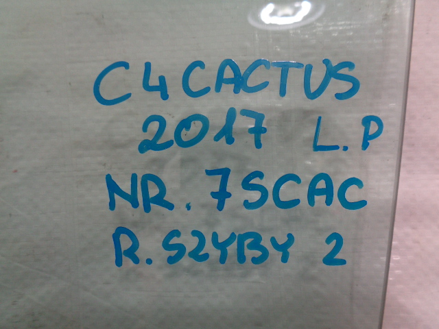 фото №9, Citroen c4 cactus стекло дверь левых передних перед as2 2017