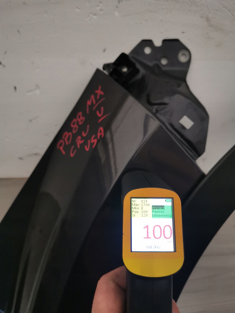 фото №7, Honda crv v usa 18- крыло правый передний kompletny pb88mx