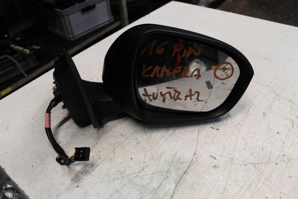 фото №1, Зеркало правое 16pin/kamera renault austral