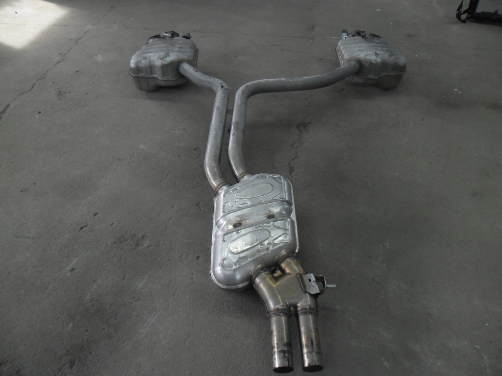 фото №1, Audi a8 d4 4h 4.0 tfsi lift труба выхлопная гаситель