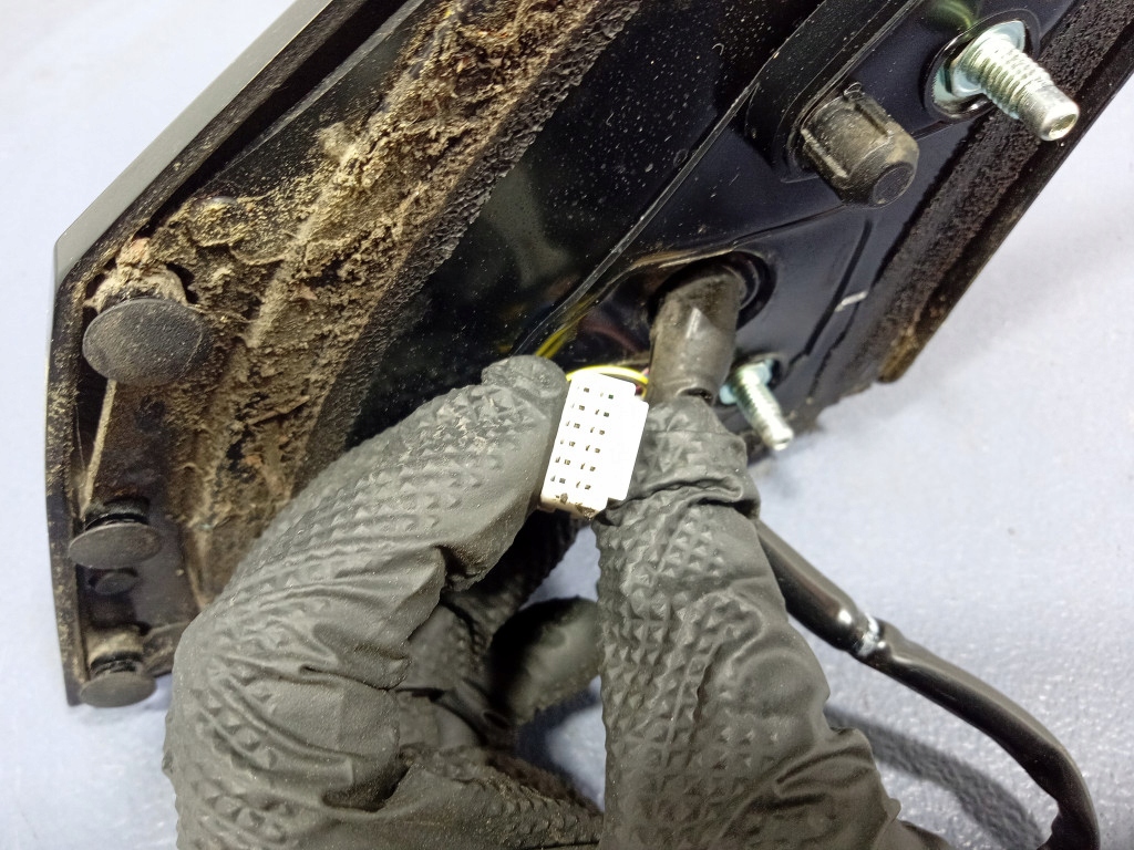 фото №9, Nissan murano i z50 03- дзеркало праве 11 pin ky0