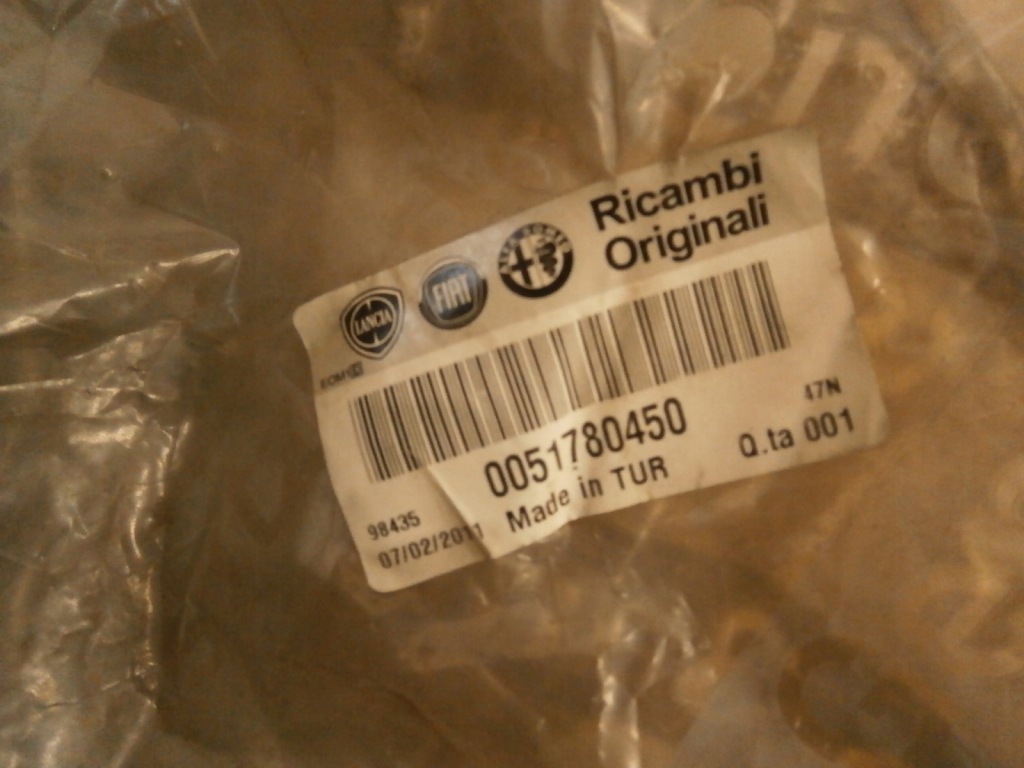 Новий oryg шланг інтеркулер 51780450 linea 09- Недорого