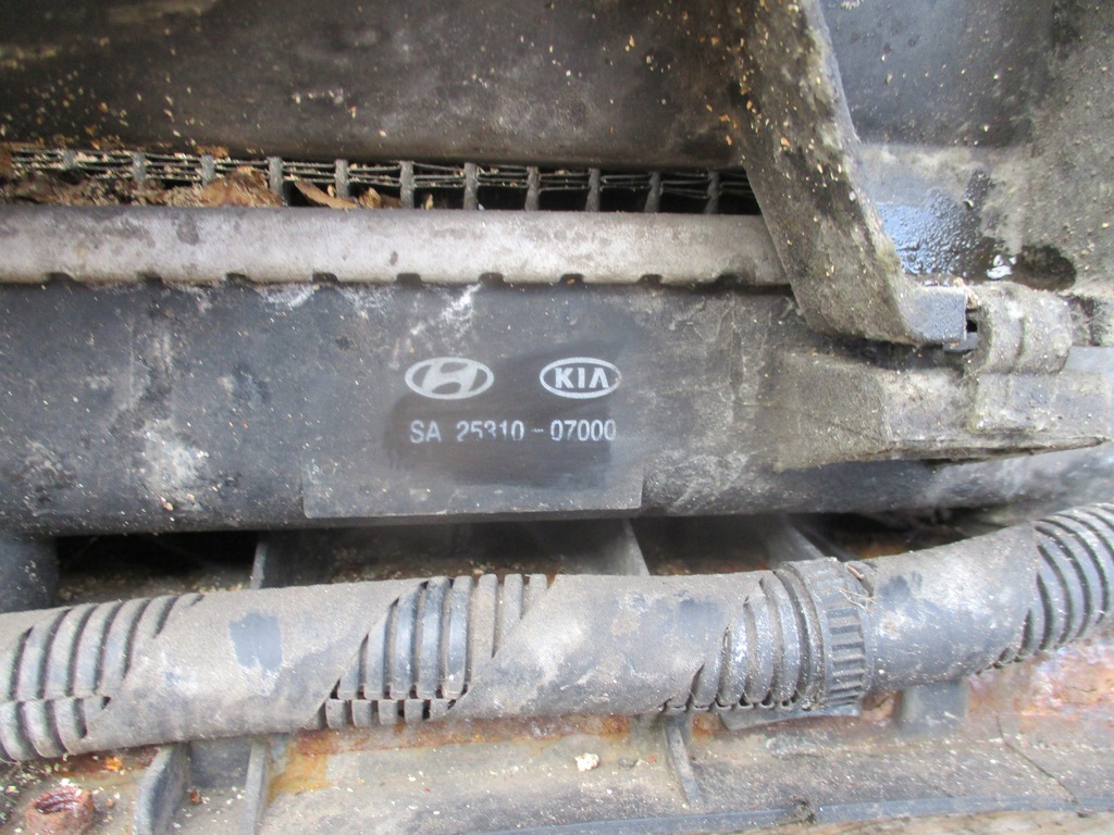 фото №7, Pas передний радиатор kia picanto i 1.0 1.1 бензин