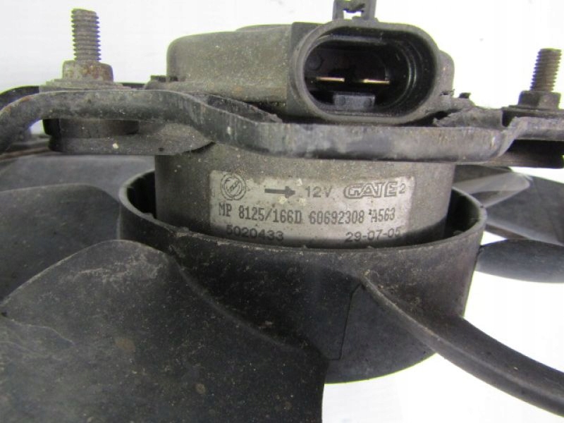 фото №3, Alfa 166 вентилятор радіатора 60692308 2,4jtd