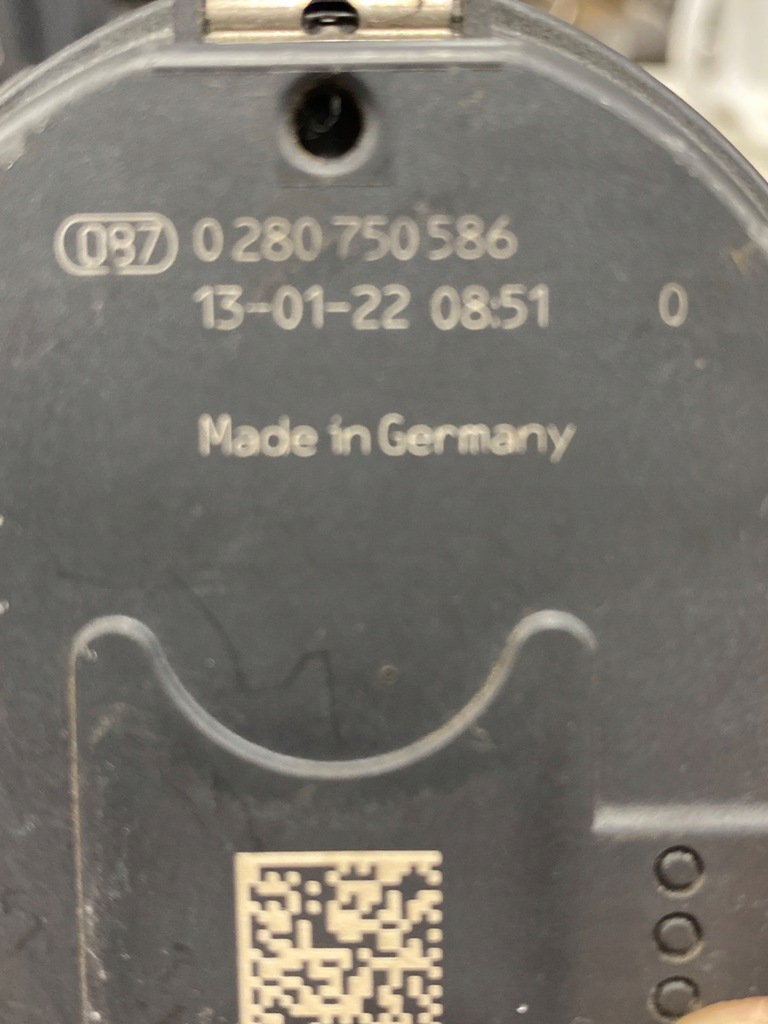 фото №7, Cm5e-9f991-ad cm5e9f991ad 0280750586 дроссельная заслонка воздуха ford