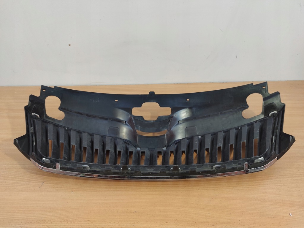 фото №3, Skoda rapid решётка радиатора решётка радиатора верхний решётка бампера 5ja