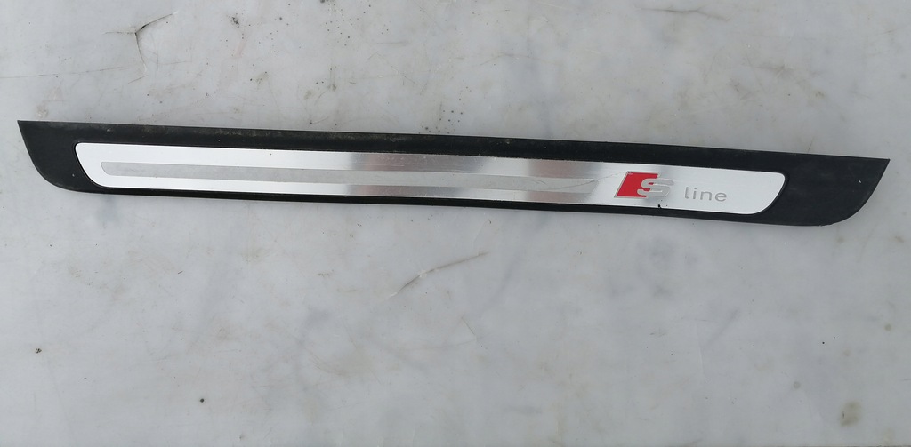 фото №1, Молдинг порог левая перед sline audi a4 b8