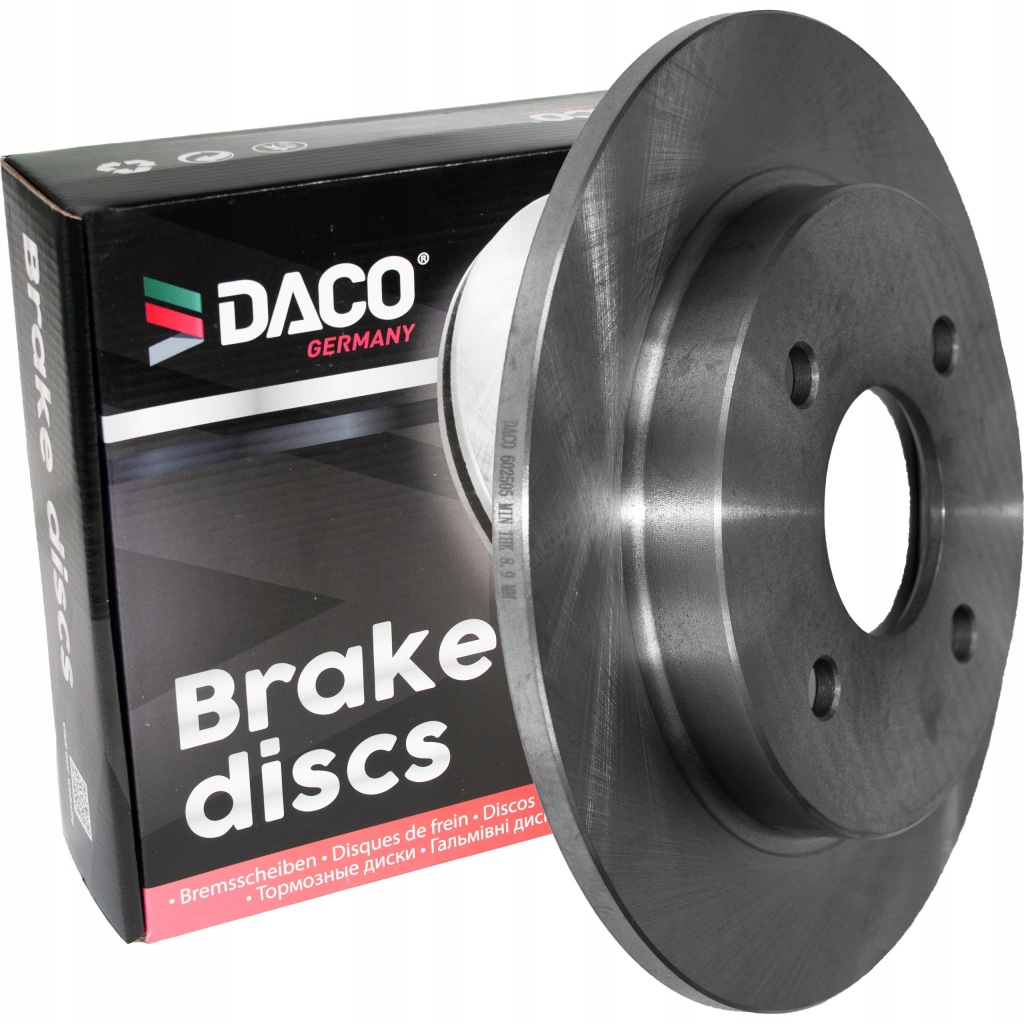 фото №1, Диск тормозная daco задняя ford focus sierra 253x10