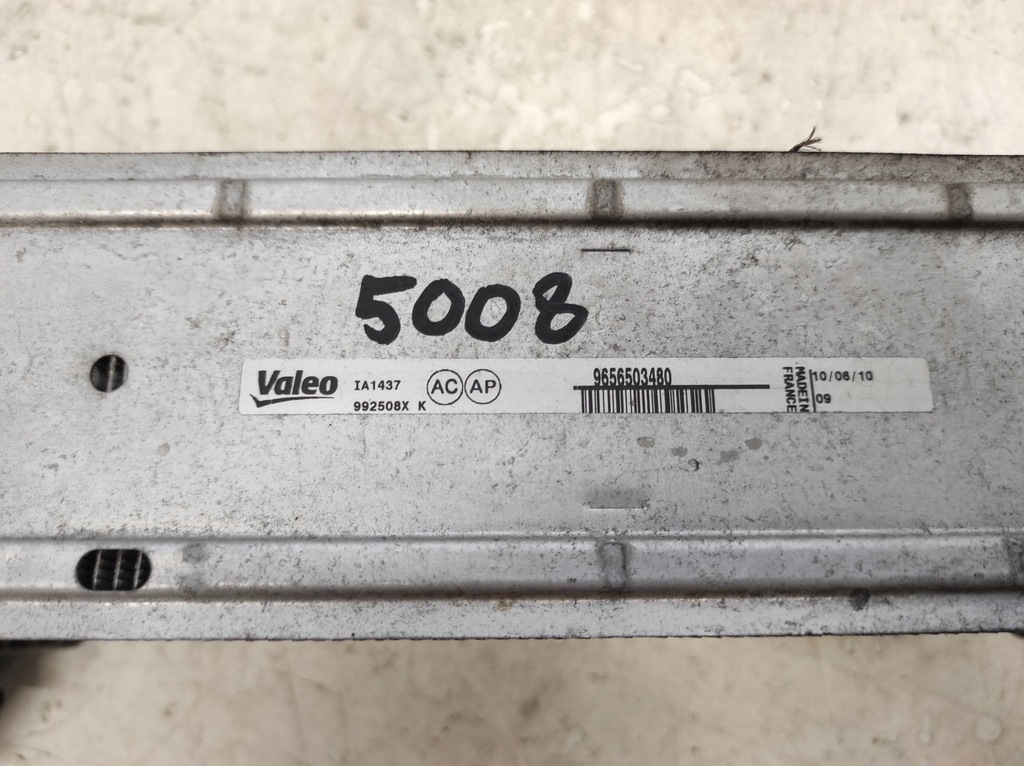 фото №5, Peugeot 5008 1 i 09- 1.6thp интеркулер 9656503480