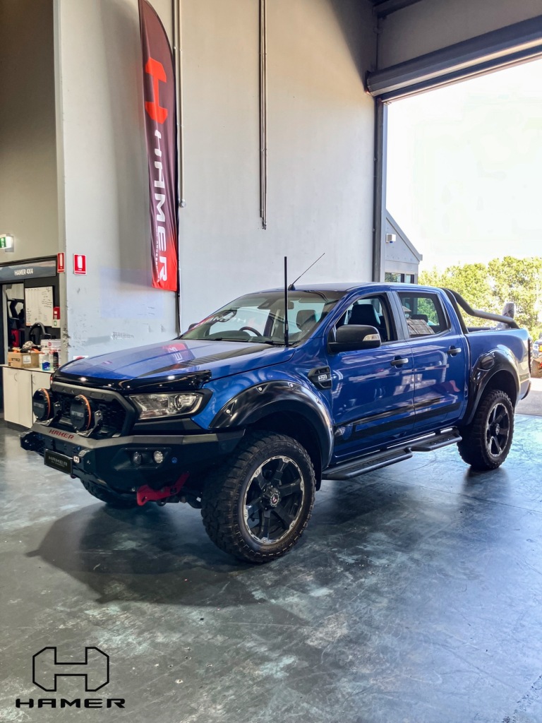 фото №11, Бампер передний стальной offroad hamer king ford ranger 2016-2022