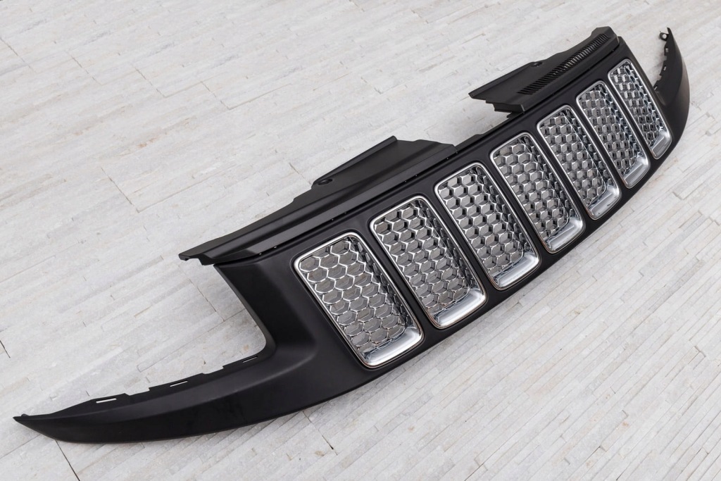 Jeep grand cherokee wk2 14-17 kompletny бампер передний + решётка радиатора 1wl27tzzac Цена