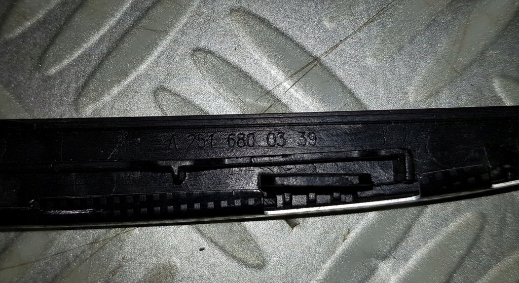 фото №10, Mercedes r w251 dekor рамка панель кондиціонера