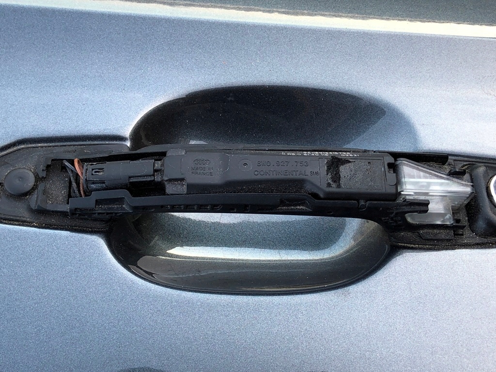 фото №10, Двері лівий перед колір lz7s датчик ручка 8w0927753 audi a5 s5 rs5