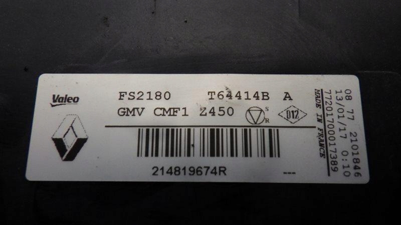 фото №9, Радіатор wody кондиціонера renault scenic iv 1.5 dci 214819674r t64414b