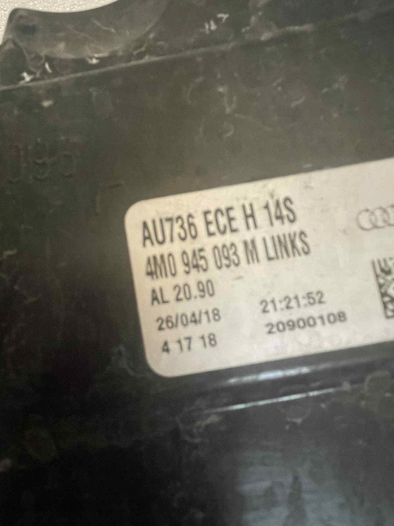 Купить Audi q7 4m фонари фара задний  led 4m0945094m 4m0945093m