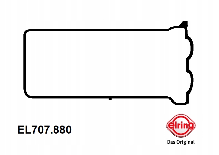 фото №9, Прокладка кришки клапанів elring el707880