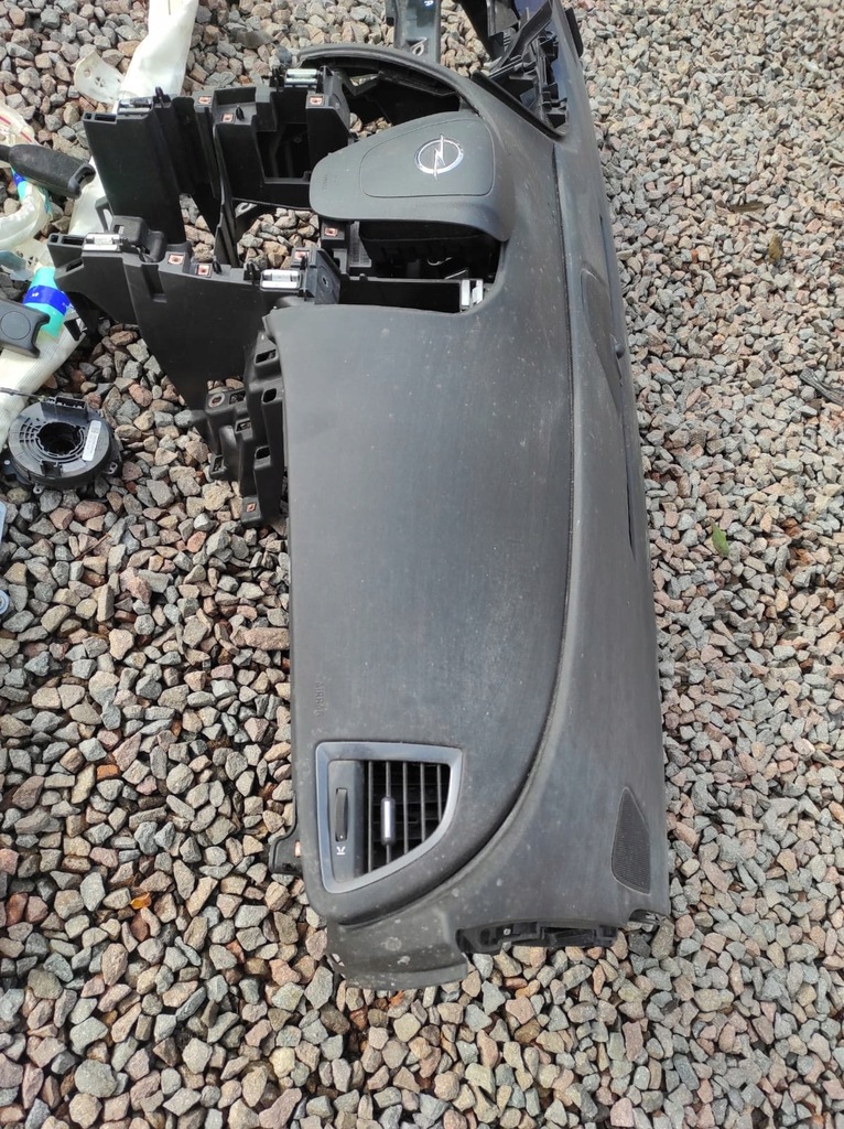 фото №8, Консоль панель приладів приладова подушка безпеки opel astra j iv шторка безпеки натягувач