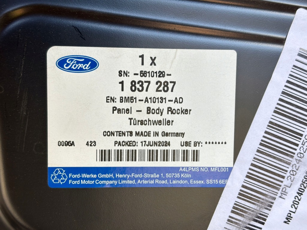 фото №5, Обшивка поріг ліва ford focus mk3 iii