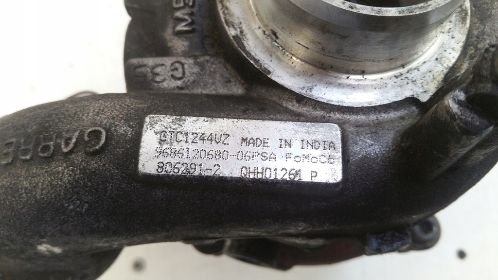 фото №5, Турбонагнетатель 9686120680 ford focus mk3