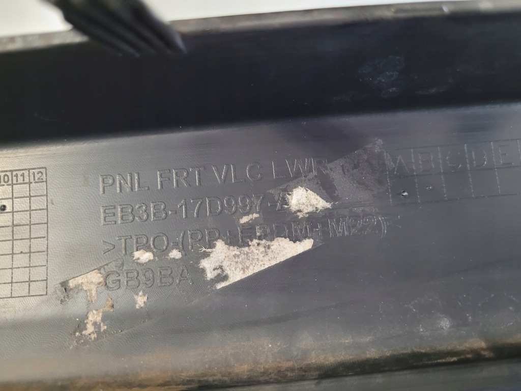 фото №10, Ford ranger iii 3 lift eb3b бампер перед передний накладка спойлер