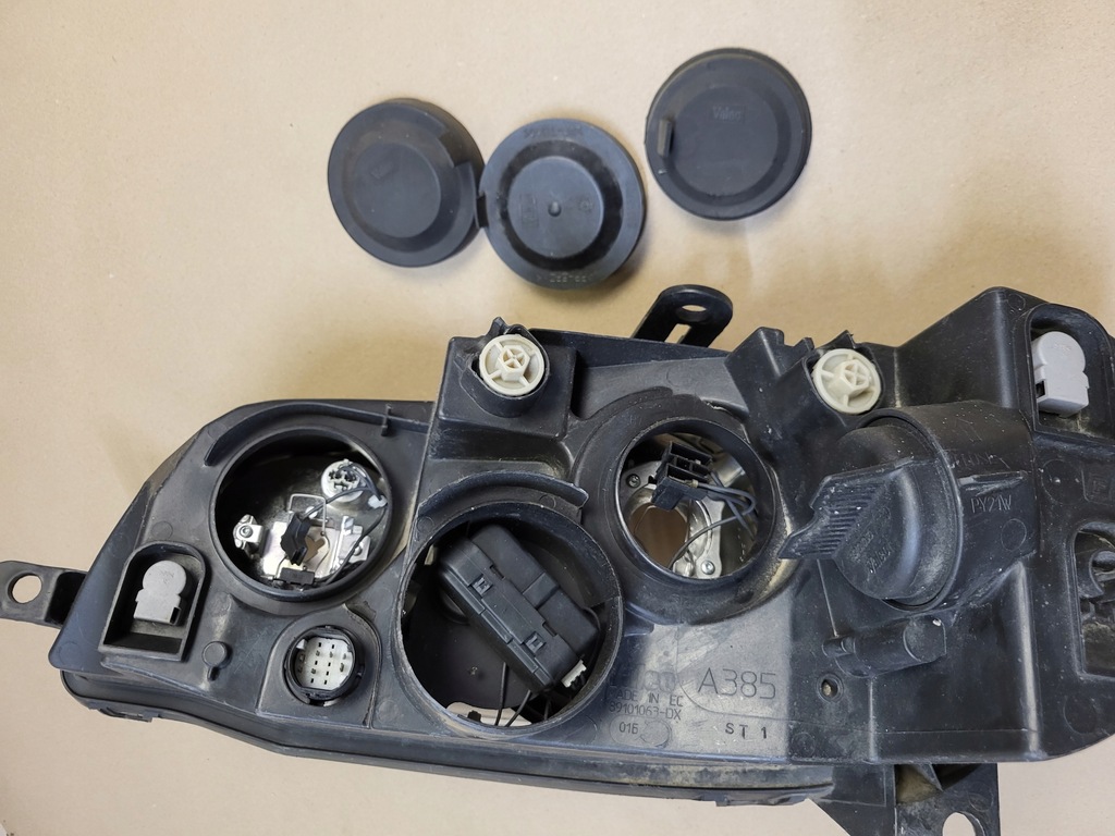 фото №13, Лампа правий перед фара fiat punto ii 2 lift оригінальний номер europa комплектна