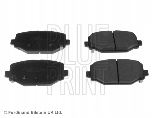 фото №1, Тормозные диски тормозные колодки задняя blue print fiat freemont