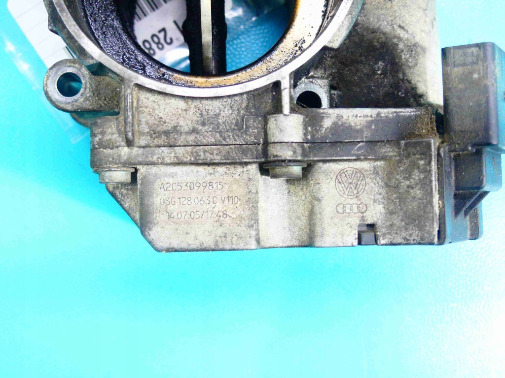 фото №6, Дроссельная заслонка vw touran i 03g128063c 1.9 tdi