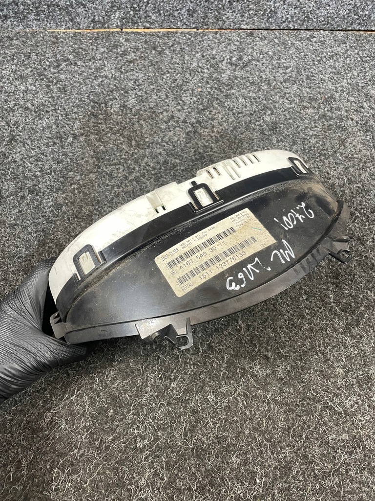 фото №6, Mercedes ml w163 2.7 cdi лічильник прилади a1635403011