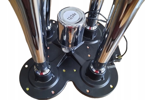 фото №6, Сигнал клаксон пневматичний na повітря сигнал 4 трубчаста 12-24v