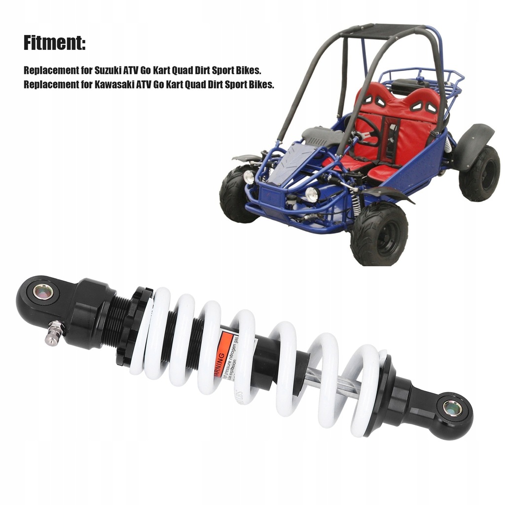 фото №14, Амортизатори задні 13mm амортизатор пружинний 980lbs 295mm задні