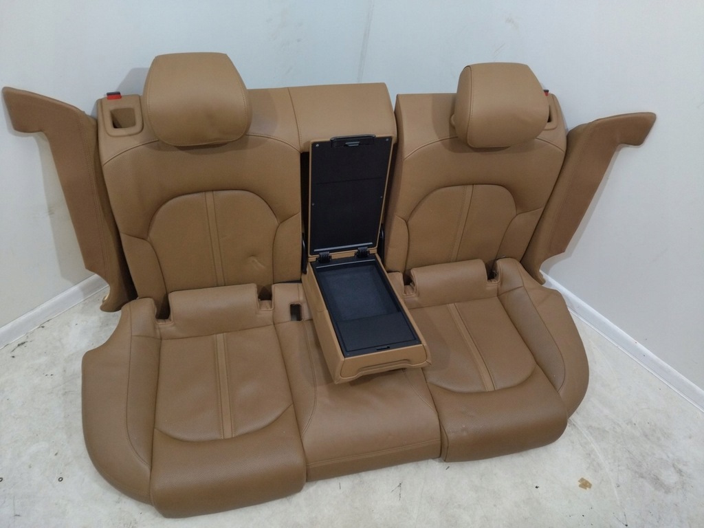 фото №12, Оббивка сидіння перед заднє сидіння задня коричневий вентиляція audi a7 2011-2018r