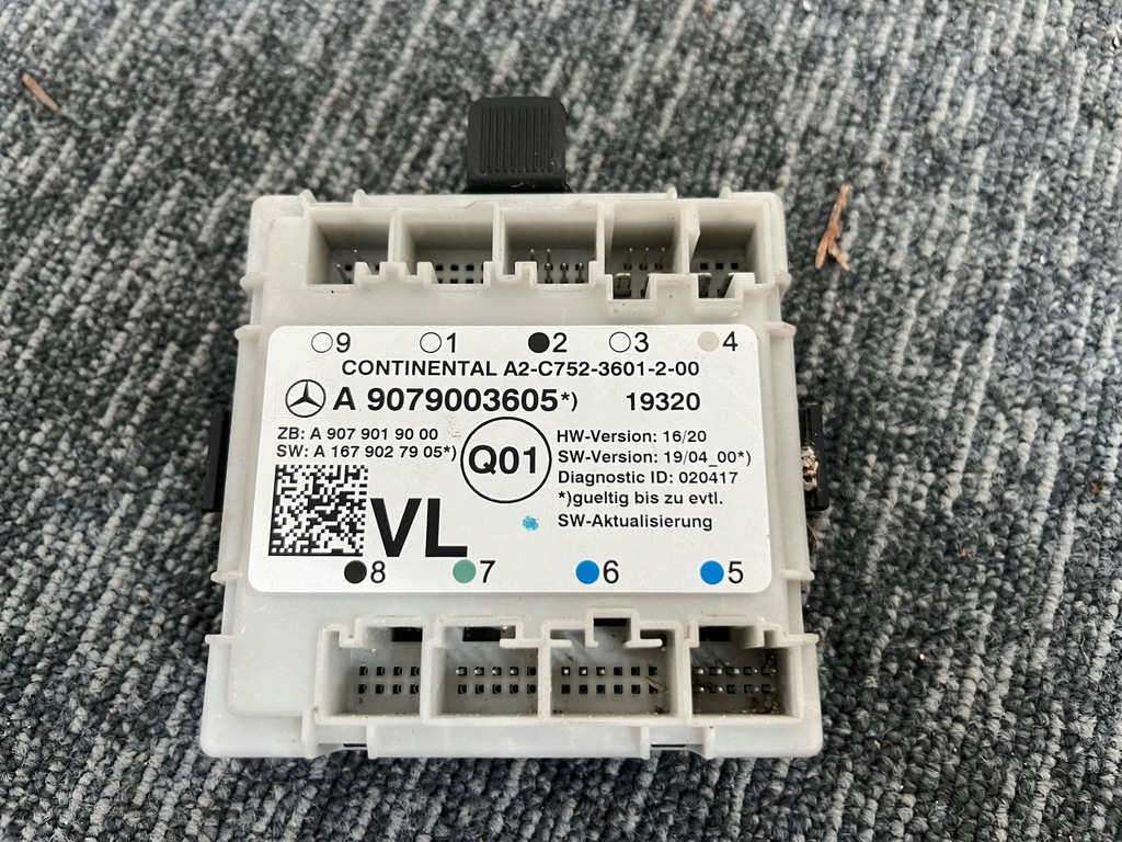 фото №1, Mercedes sprinter w907 910 модуль блок управления дверь оригинал