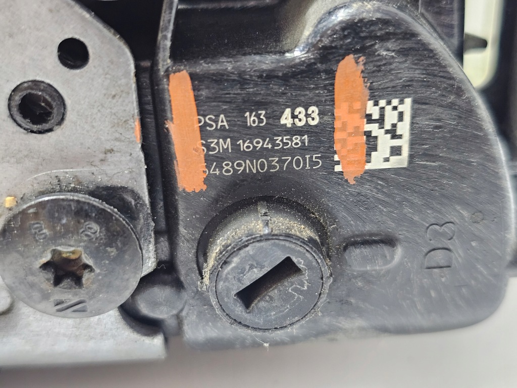 фото №7, Замок ручка двері правий перед combo e partner berlingo iv #6995