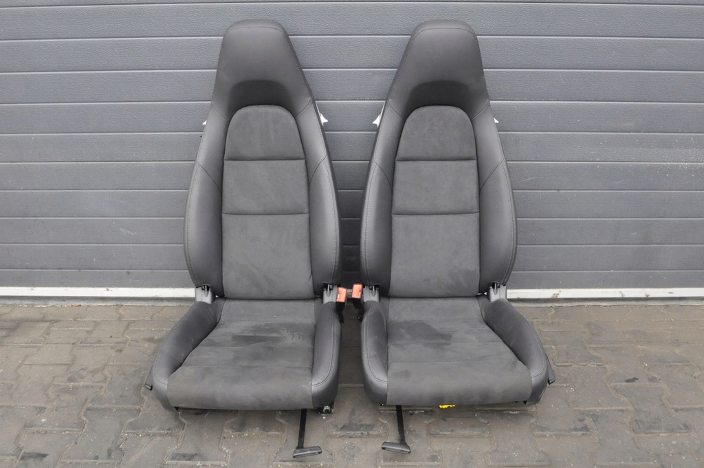 фото №5, Porsche 718 cayman 982 сиденья обшивки туннель кожа 21r anglik