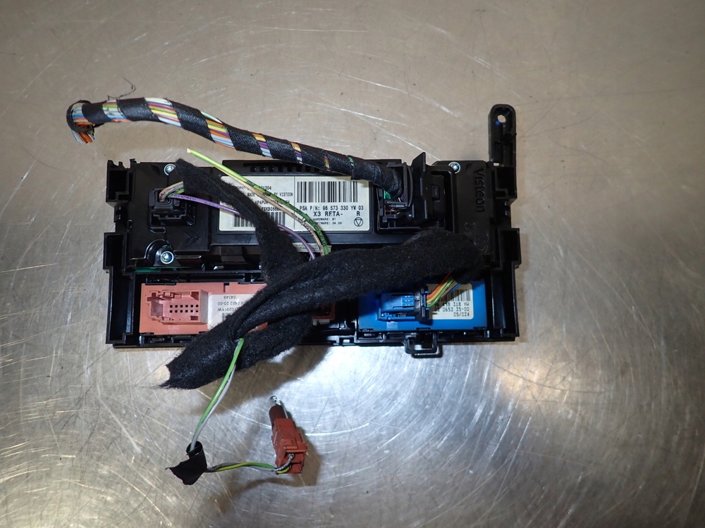 фото №6, Панель управление обдув кондиционера citroen c5 i lift 1.7