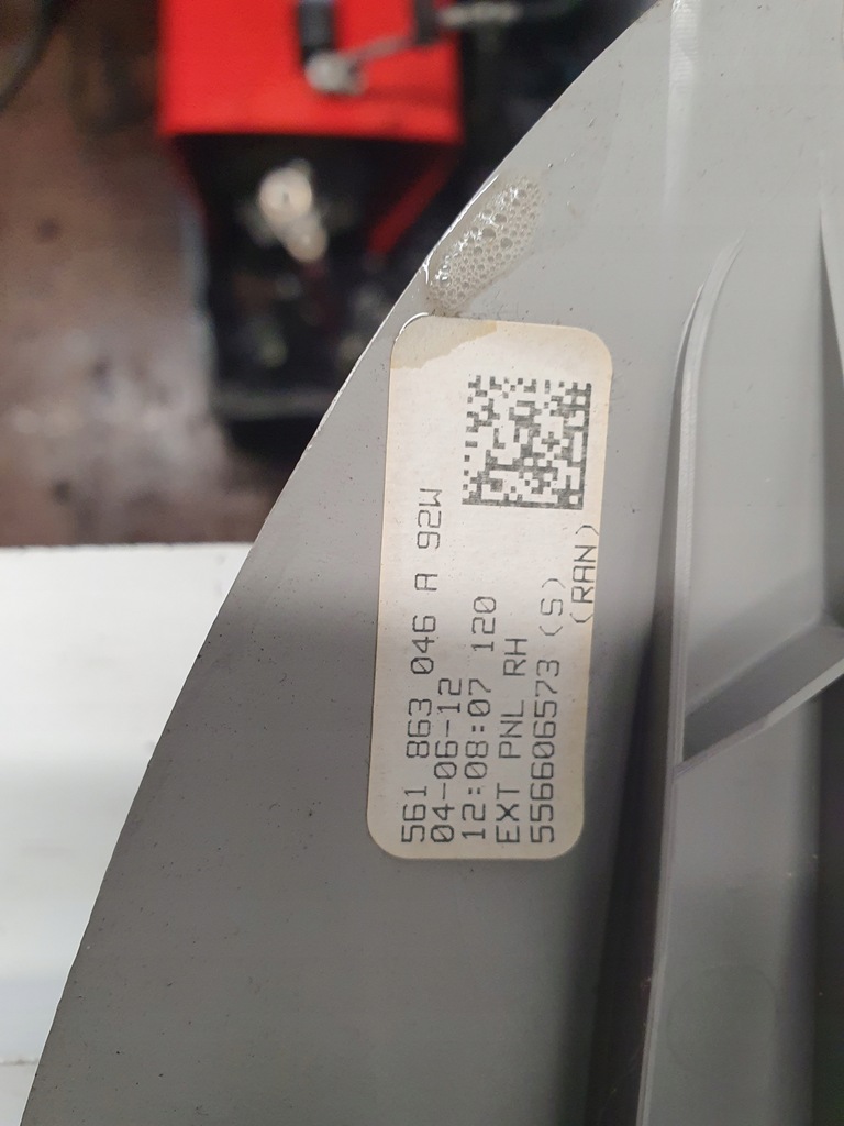 фото №9, Vw passat b7 usa 2.5b 11-16 правая защита туннель среднего пассажира