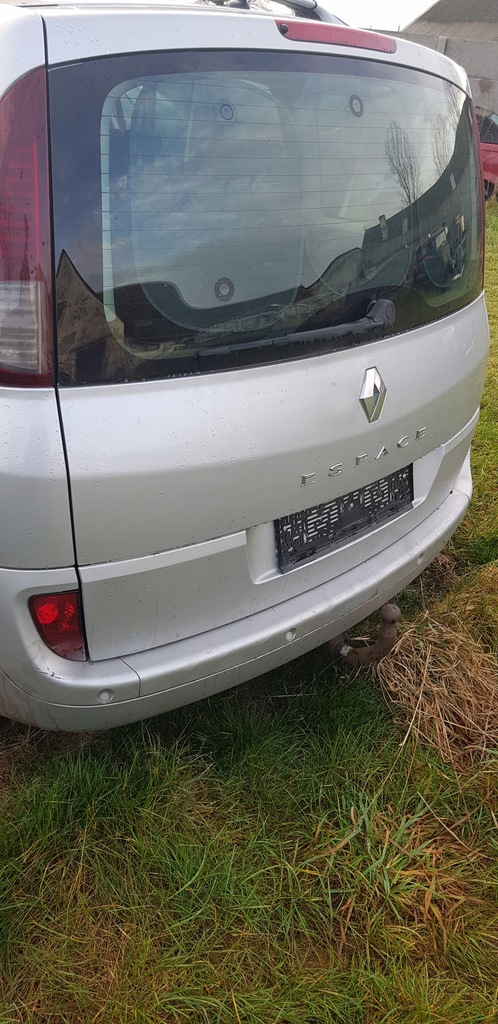 фото №1, Крышка багажника багажника стекло задняя espace 4 lift ted69 комплектная