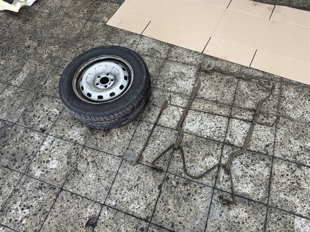 фото №1, Корзина колеса запасного + колесо запасне renault trafic 3 iii 4 iv vivaro 14-25