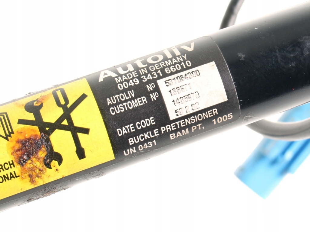 фото №4, Натяжитель левый перед mini cooper one r50 r52 r53