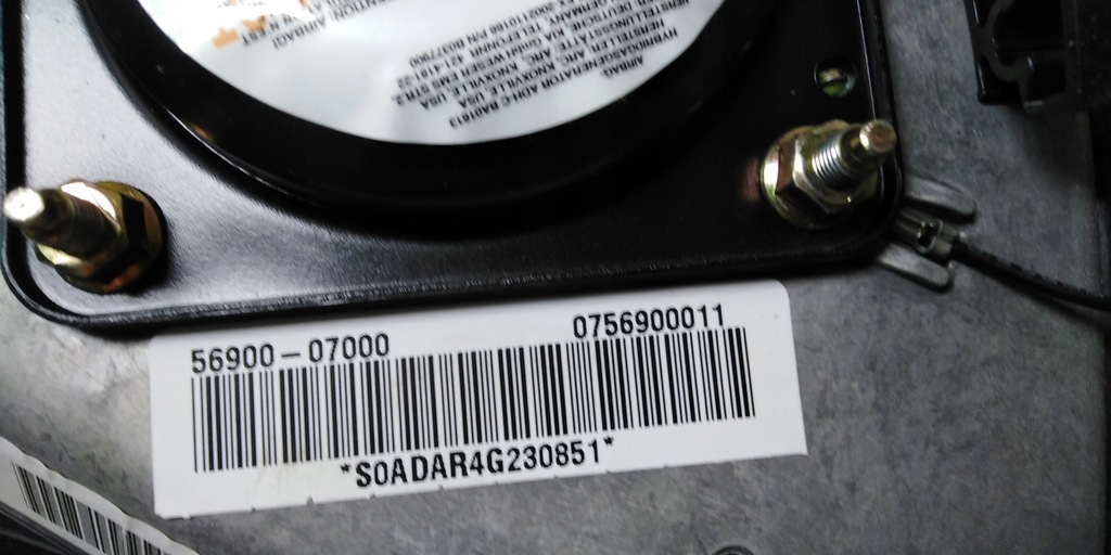 фото №8, Kia picanto i подушка подушка безопасности руля eu 04-07r