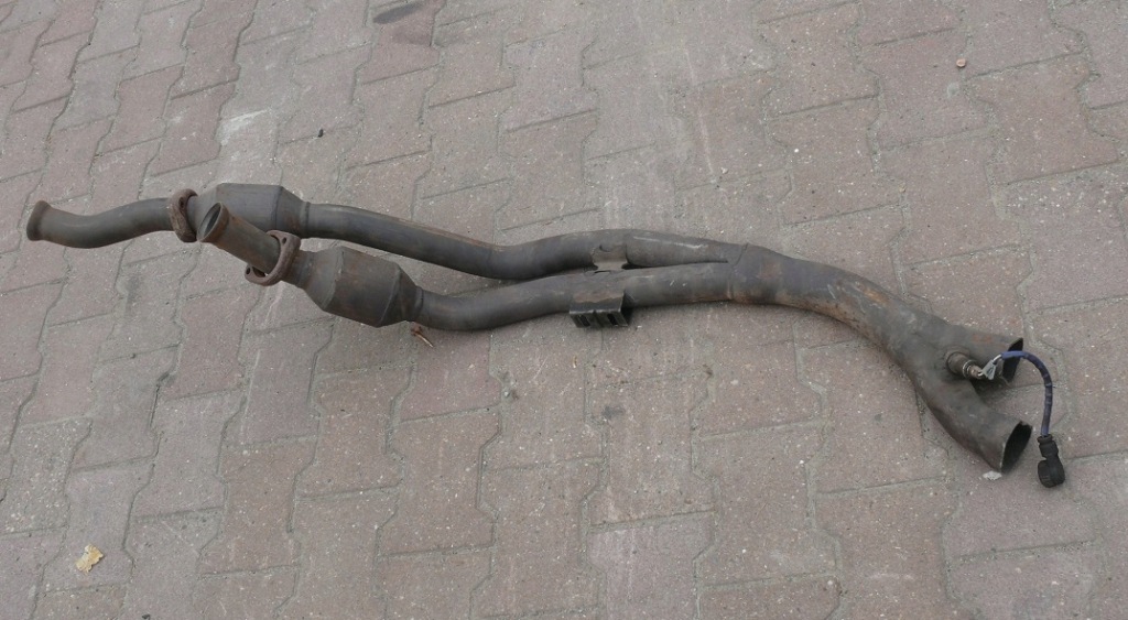 фото №1, Труба колектор каталізатора mercedes w140 3.2