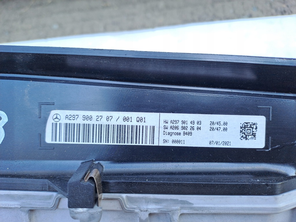 фото №10, Mercedes eqs w297 head-up a297 900 27 07