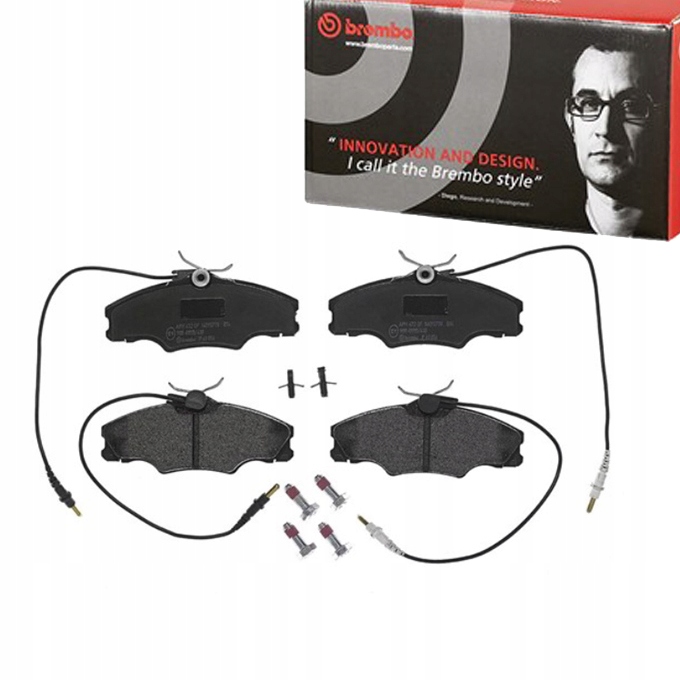 фото №1, Тормозные колодки тормозные brembo do peugeot 406 1.9 dhw