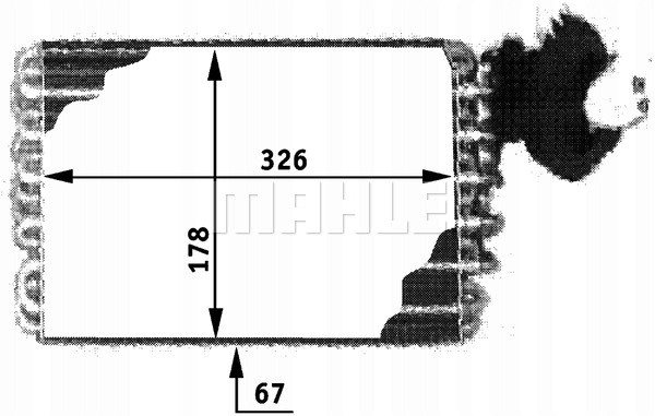 фото №16, Mahle original ae 32 000p випарник, кондиціонер