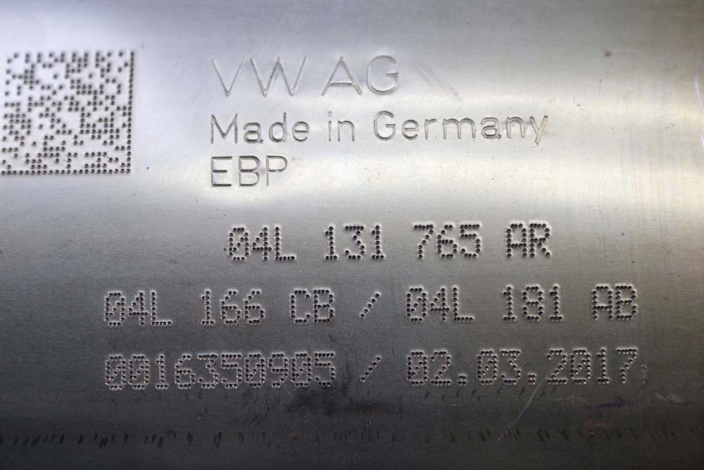 фото №12, Vw audi каталізатор фільтр 04l131670k 5q0131705aq 04l131765ar dpf каталізатор