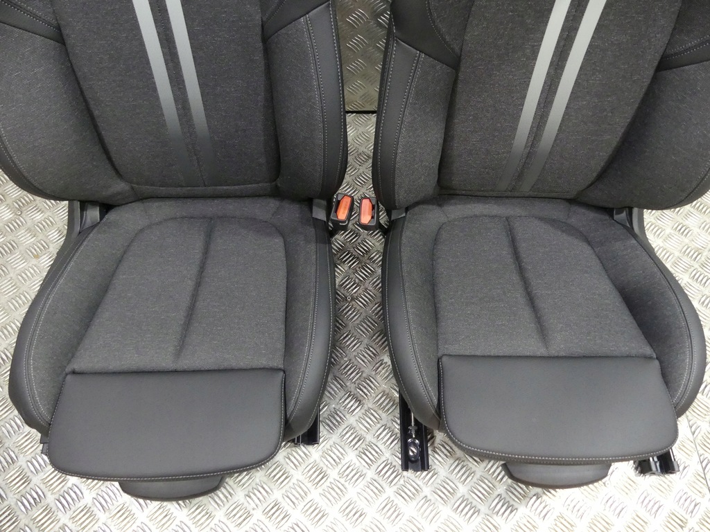 фото №6, Bmw 1 f40 rhd sport оббивка сидіння заднє сидіння тунель обшивки sensatec антрацит